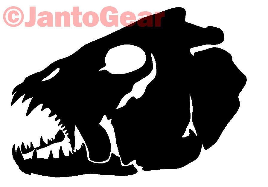 Cubera Snapper Head - Sticker