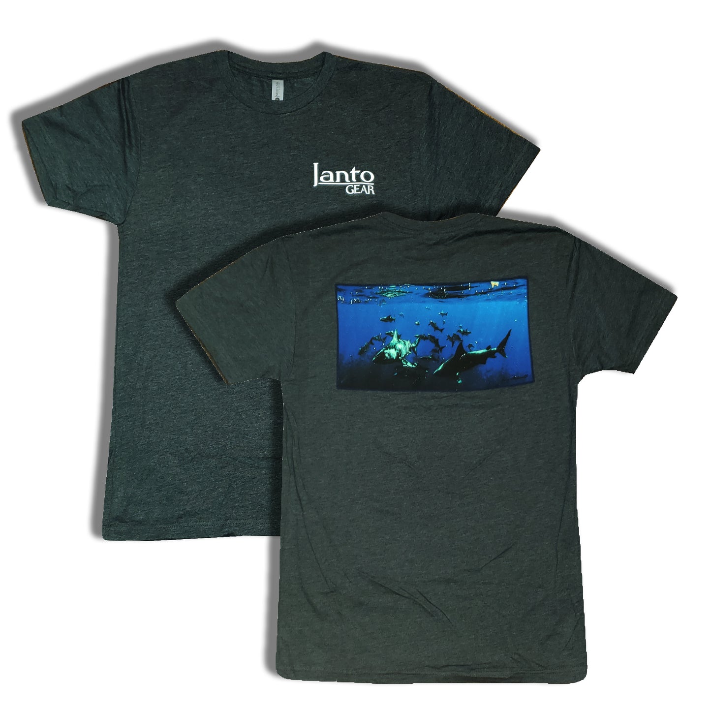 T-Shirt Bull Shark and Cobia - Janto Gear