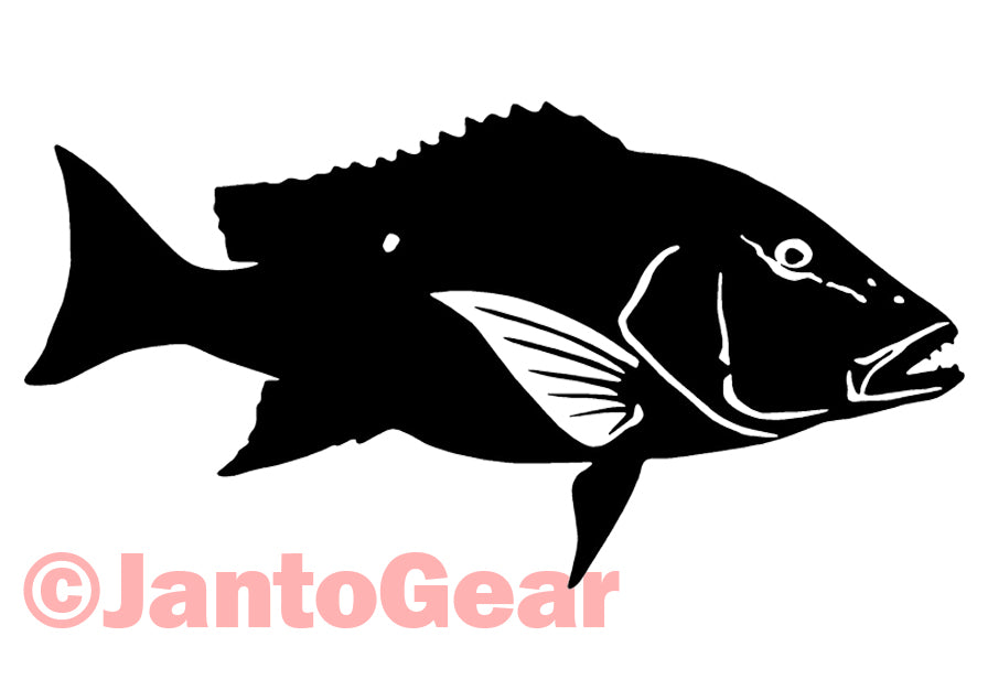 Mutton Snapper - Sticker