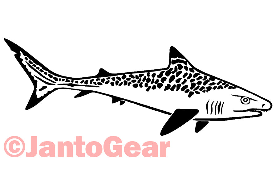 Tiger Shark - Sticker
