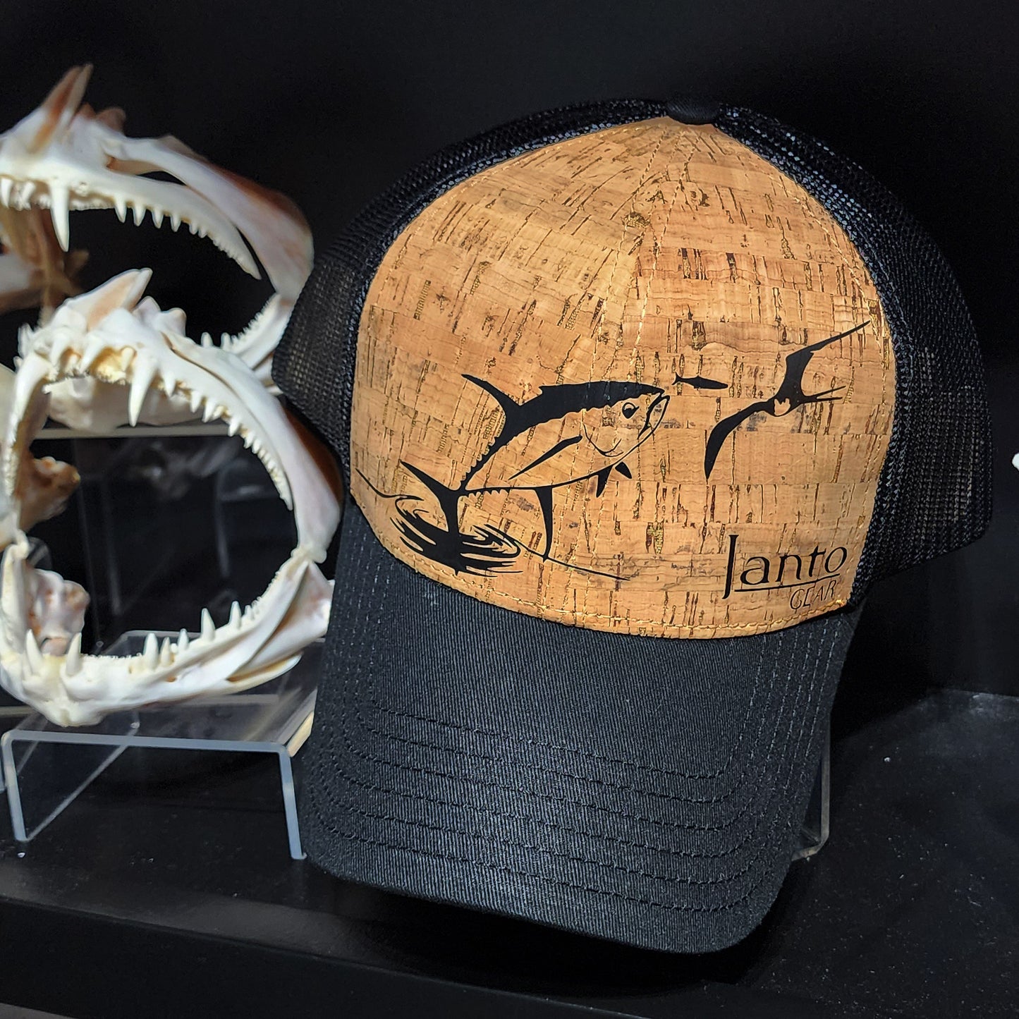 Cork Curved Bill Hat - (you pick the design) - Janto Gear