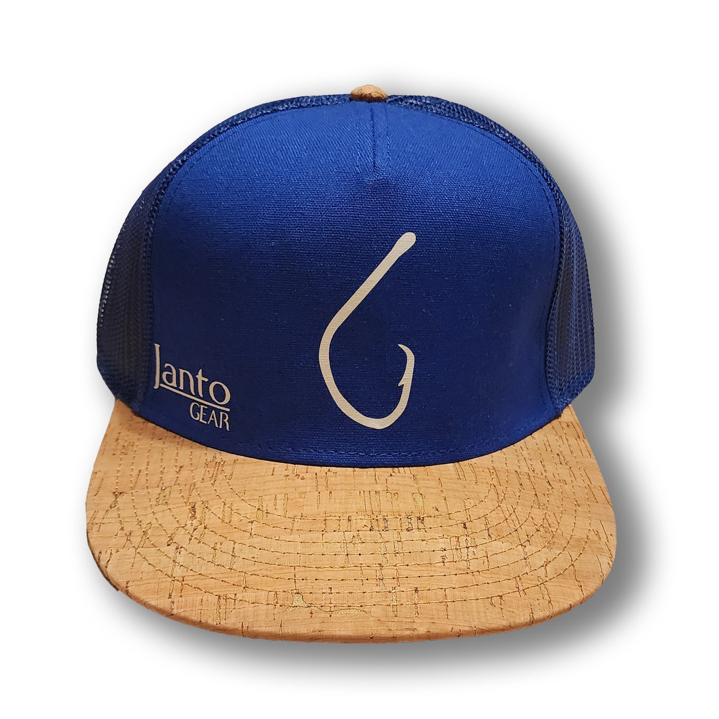 Cork Bill Blue Hat - (you pick the design) - Janto Gear