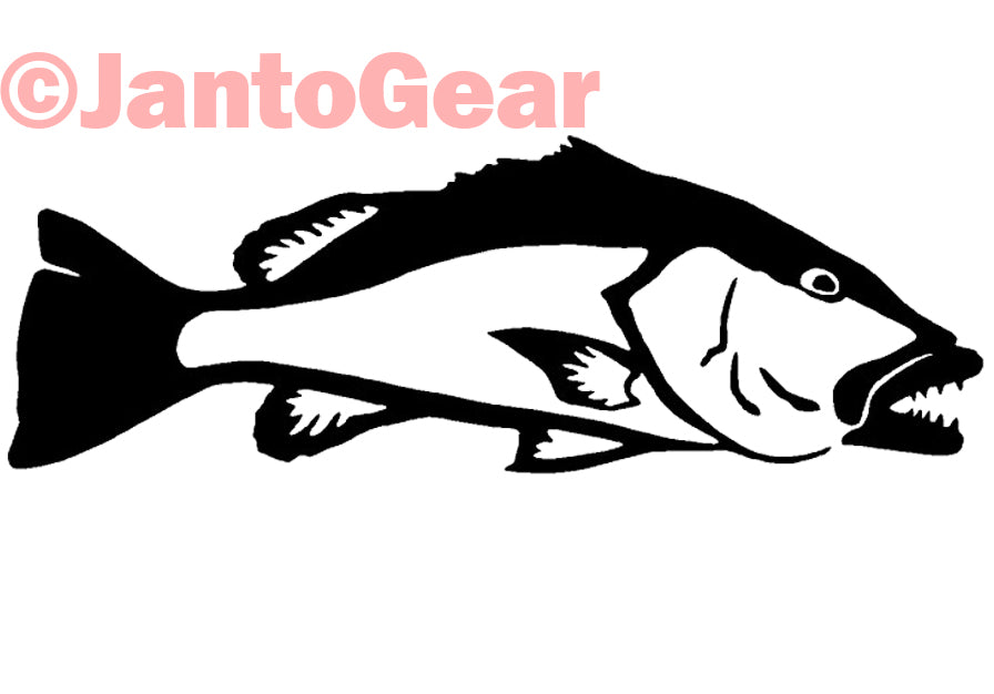 Cubera Snapper - Sticker – JantoGear
